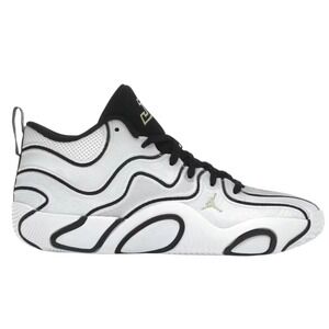 Jordan Tatum 3 White Black Gold Basketball Shoes Men's 11.5 IB8150-100 New